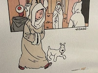 Lithographie hergé-moulinart 2003 - afbeelding 2 van  4