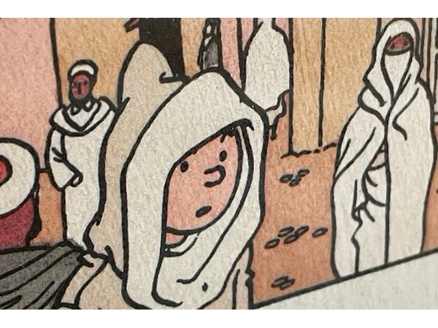 Lithographie hergé-moulinart 2003 - afbeelding 3 van  4