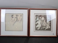 Litho's paul de cocker (x2) - afbeelding 1 van  7