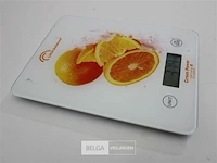 Little balance orange lb8545 no battery digitale keukenweegschaal - afbeelding 2 van  3