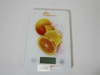 Little balance orange lb8545 no battery digitale keukenweegschaal - afbeelding 1 van  3