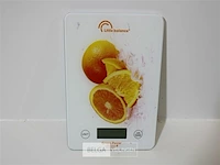 Little balance orange lb8545 no battery digitale keukenweegschaal - afbeelding 2 van  3