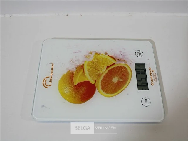 Little balance orange lb8545 no battery digitale keukenweegschaal - afbeelding 3 van  3