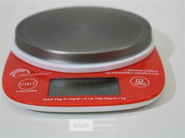 Little balance usb-r lb5000 no battery digitale keukenweegschaal - afbeelding 1 van  4