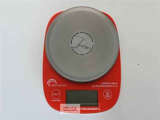 Little balance usb-r lb5000 no battery digitale keukenweegschaal - afbeelding 1 van  5