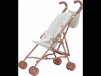 Little dutch roze metalen buggy - afbeelding 1 van  3