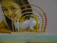 Little dutch roze regenboog houten telraam - afbeelding 2 van  2