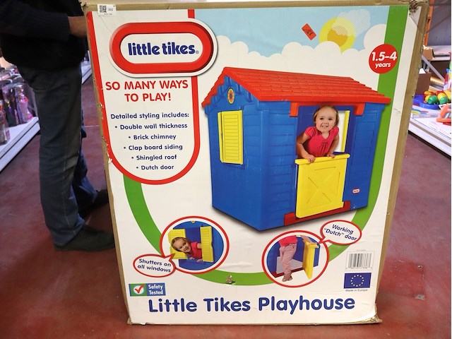 Little tikes speelhuis en glijbaan - afbeelding 3 van  3