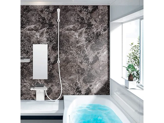 Livelynine 60cm x 5m counter top covers peel en stick marmer contactpapier, 3 stuks - afbeelding 4 van  4