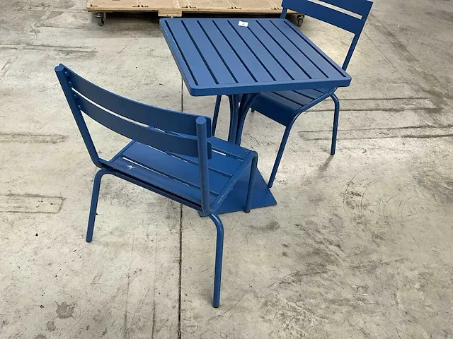 Liv•out urban terrasset, kleur: blauw - afbeelding 3 van  4