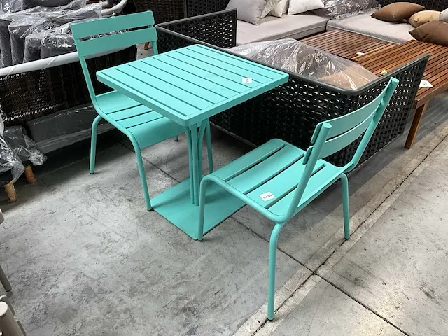 Liv•out urban terrasset, kleur: licht groen - afbeelding 1 van  4