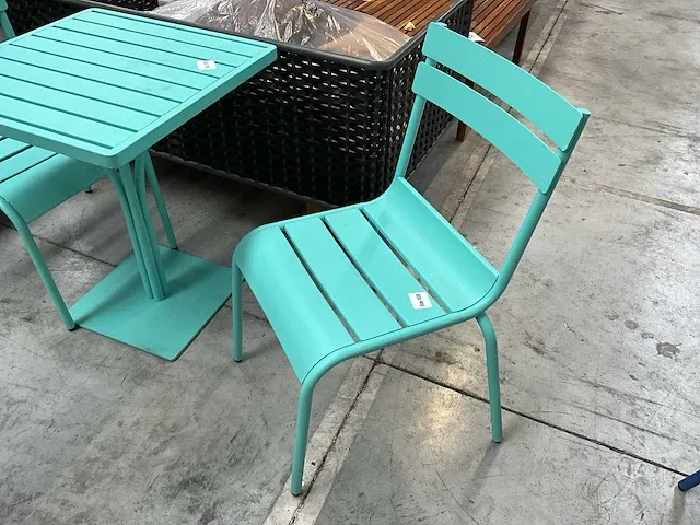 Liv•out urban terrasset, kleur: licht groen - afbeelding 2 van  4