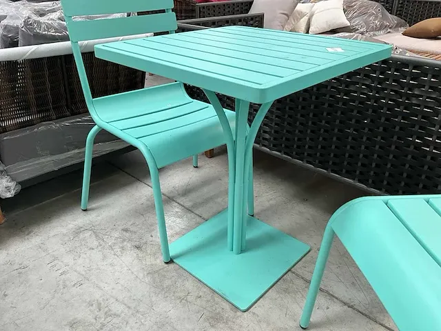 Liv•out urban terrasset, kleur: licht groen - afbeelding 3 van  4