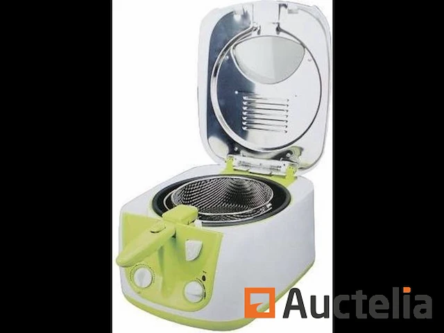 Livstar frituurpan - 2.5 liter - groen-wit -gratis thuis geleverd - afbeelding 2 van  4