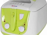 Livstar frituurpan - 2.5 liter - groen-wit, nieuw in verpakking - afbeelding 1 van  3