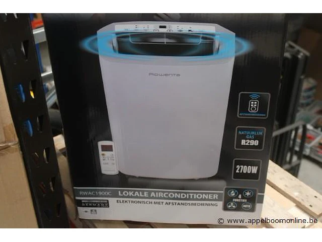 Locale airconditioner rowenta, rwac1900c - afbeelding 2 van  2
