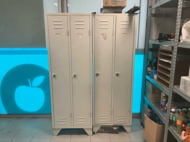 Lockerkast (2x) - afbeelding 1 van  4