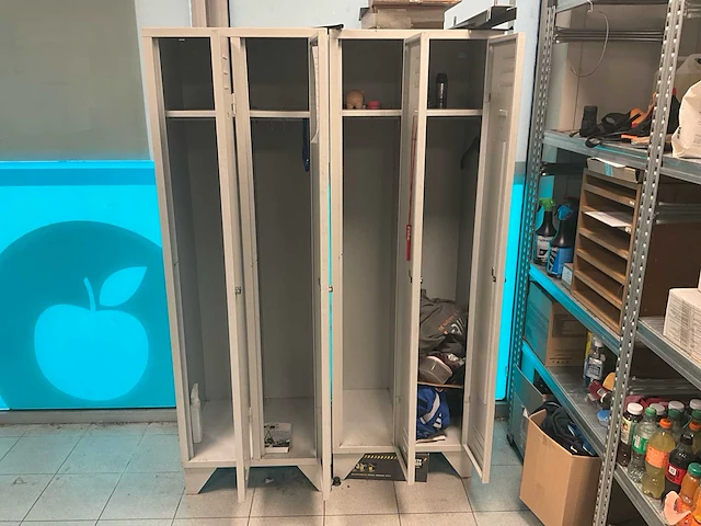Lockerkast (2x) - afbeelding 2 van  4