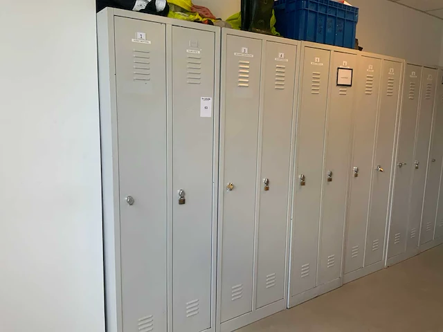 Lockerkast (6x) - afbeelding 1 van  4