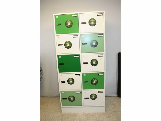Lockerkast robberechts 10 deurs - afbeelding 1 van  3