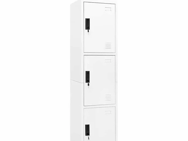 Lockerkast wit - staal - afbeelding 1 van  9