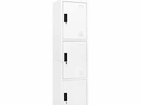 Lockerkast wit - staal - afbeelding 1 van  9