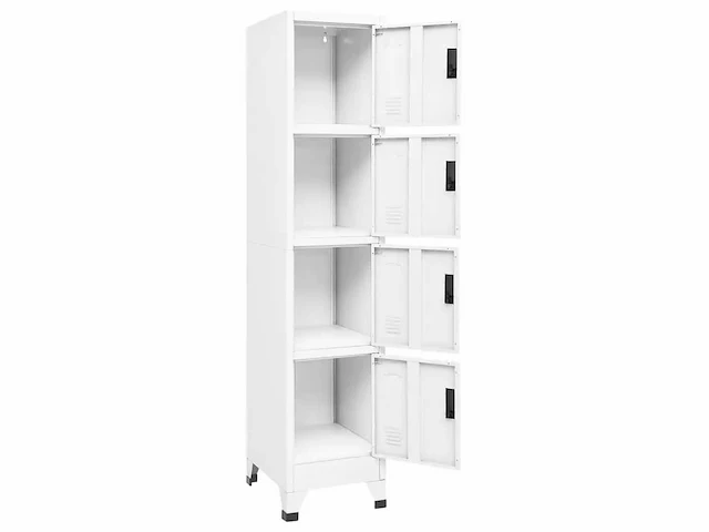 Lockerkast wit- staal - afbeelding 4 van  8