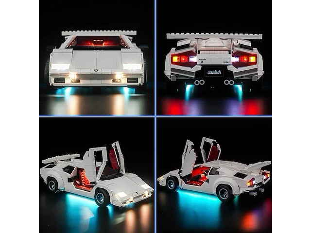 Locolee lichtset "lamborghini countach 5000" - afbeelding 3 van  3