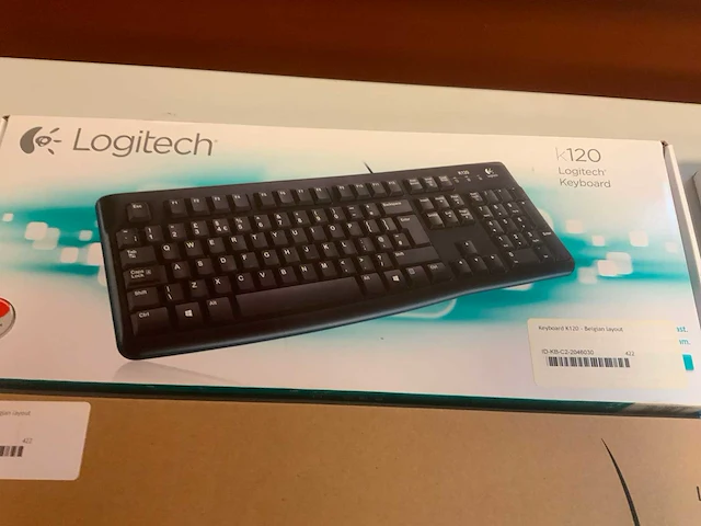 Logitech k120 toetsenbord (4x) - afbeelding 3 van  3