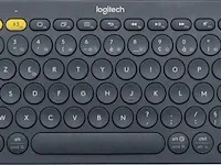 Logitech k380 - draadloos bluetooth toetsenbord -azerty frans - zwart - afbeelding 1 van  5