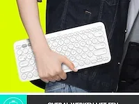 Logitech k380 - draadloos bluetooth toetsenbord -azerty frans - zwart - afbeelding 5 van  5