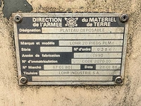 Lohr 20ft afzet plateau - afbeelding 7 van  7