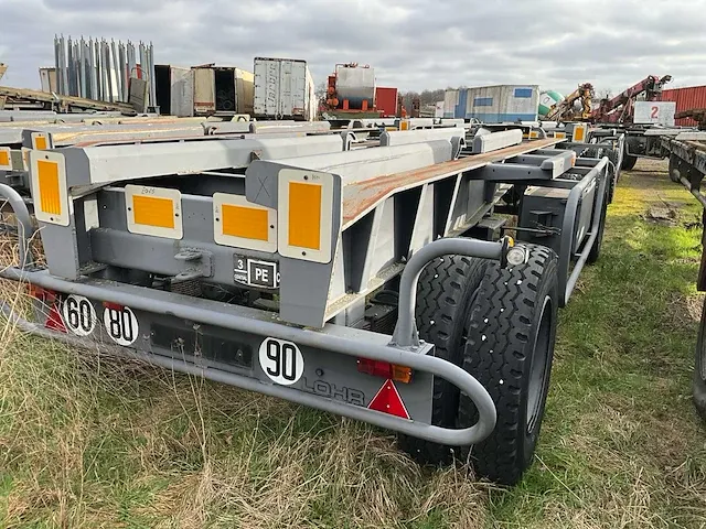 Lohr rm19-plm containeraanhangwagen - afbeelding 3 van  8