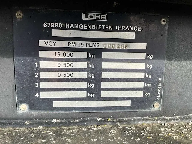 Lohr rm19-plm containeraanhangwagen - afbeelding 8 van  8