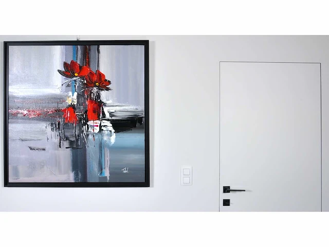 Loîc tuhal - abstractie - olie op doek - afbeelding 2 van  12