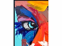 Loîc tuhal - visage - olie op doek - afbeelding 8 van  12