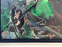 Loîc tuhal - visage - olie op doek - afbeelding 5 van  11