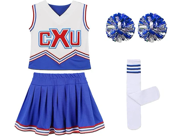 Lolanta cheerleader-kostuum - afbeelding 1 van  4