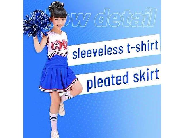 Lolanta cheerleader-kostuum - afbeelding 3 van  4