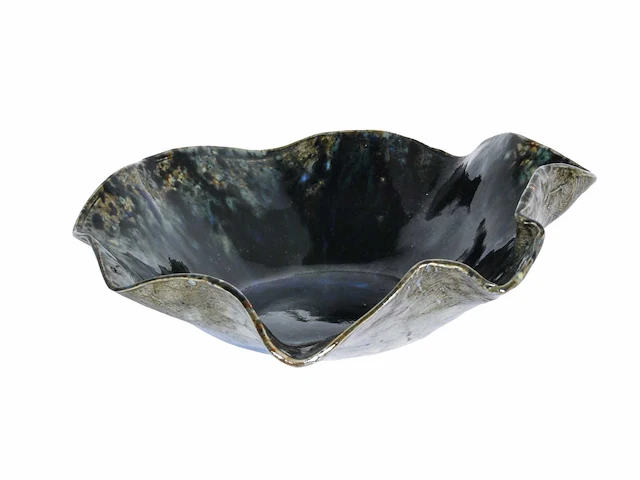 Loma ceramics - blue wave - keramiek - afbeelding 5 van  6
