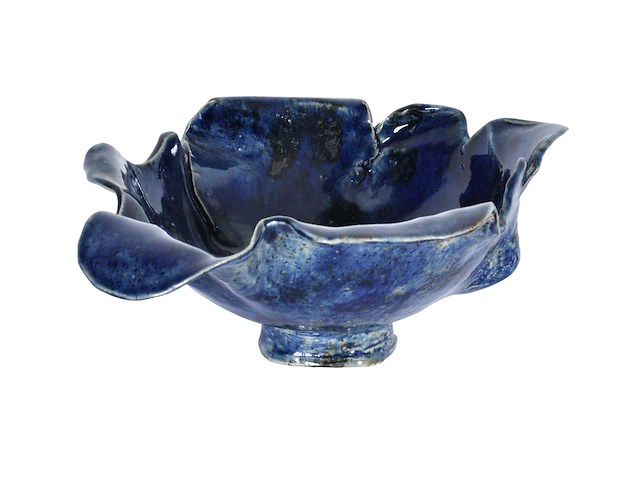 Loma ceramics - blue wave - keramiek - afbeelding 4 van  6