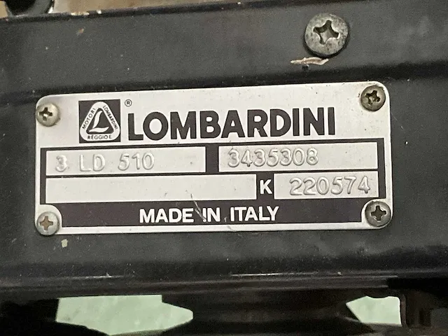 Lombardini 3ld510 tuintractor - afbeelding 3 van  11