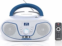 Lonpoo dab+ radio draagbare cd-speler - afbeelding 1 van  6