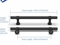 Lontan meubelgrepen (20 stuks) - afbeelding 2 van  3