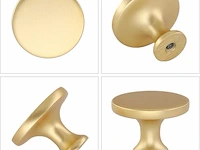 Lontan meubelknoppen gouden deurknop kast 20 stuks - afbeelding 2 van  3
