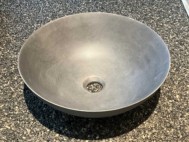 Looox ceramic raw wwk40dg opbouw wastafel (2x) - afbeelding 1 van  4