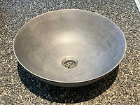 Looox ceramic raw wwk40dg opbouw wastafel (2x) - afbeelding 1 van  4