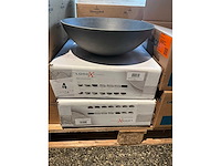 Looox ceramic raw wwk40dg opbouw wastafel (2x) - afbeelding 3 van  4