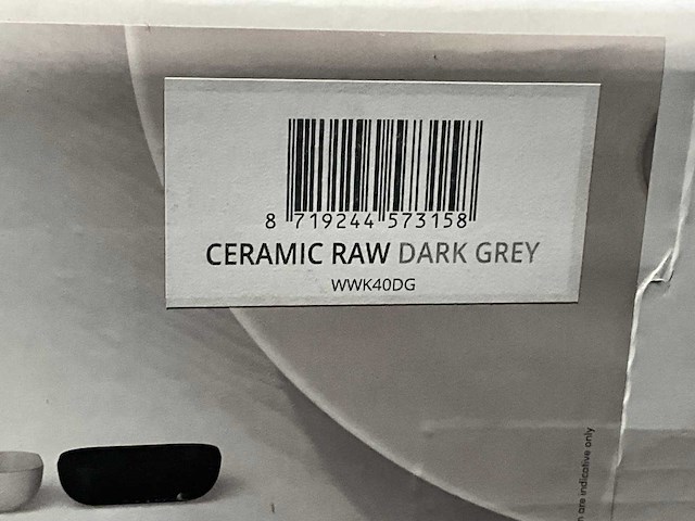 Looox ceramic raw wwk40dg opbouw wastafel (2x) - afbeelding 4 van  4