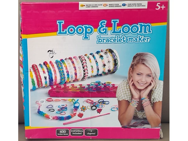 Loop en loom armbanden maken - afbeelding 1 van  5
